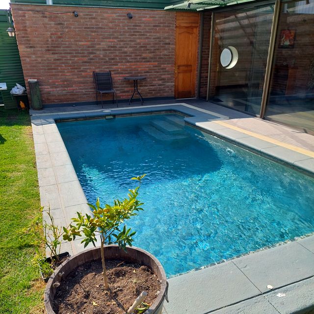Piscina de casa · Santiago